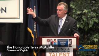 2015 Virginia Workforce Conference  The Honorable Terry McAuliffe [upl. by Niwrud800]