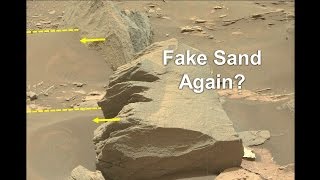 NASA Hides Martian Anomalies with Fake Sand [upl. by Barlow]