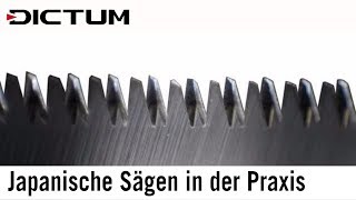 Japansägen in der Praxis  Arbeiten mit Zugsägen aktualisiert 2019 [upl. by Jet]