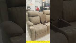 Recliner Two seat chair  Relaxing chair for family members  WOODMART FURNITURE  Vijayawada [upl. by Haisa]