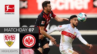 VfB Stuttgart  Eintracht Frankfurt  22  Highlights  Matchday 7 – Bundesliga 202021 [upl. by Ennairek267]