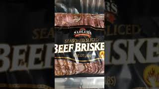 Sadler Smokehouse Smokehouse seasoned flavoured beef brisket [upl. by Odeen]