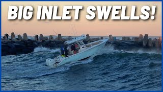 Unusually Big SWELLS and ANGRY WAVES at Manasquan Inlet [upl. by Urian]