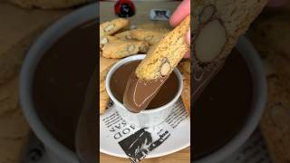 👩🏼‍🍳Recette 🥖Cantucci di Prato🇮🇹 asmr food recipe italy satisfying almond cookies eat [upl. by Udelle]