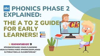 Phonics Phase 2 Set 1 to 5 Explained The A to Z Guide for Early Learners 📚✨  Readventurekidz 🎓quot [upl. by Nahgeem]