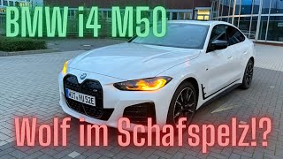 Der Wolf im Schafspelz BMW i4 M50 im Test [upl. by Yenttihw747]