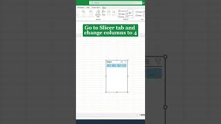 slicer in excel microsoft exceltips exceltricks [upl. by Nahtannoj534]