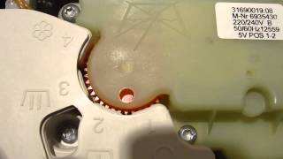 Miele Touchtronic W3033  Watercontrol Gearbox [upl. by Pentha]