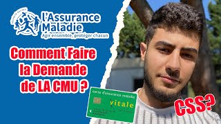 CMU  Comment faire la demande pour un étudiant étranger en France [upl. by Willie]