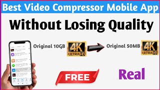 Video Compressor kaise kare l How to Copressor Video [upl. by Elleiand]