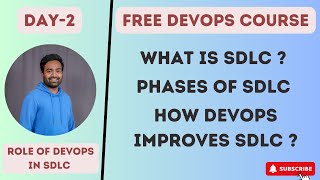 Day2  Improve SDLC with DevOps  Free DevOps Course  45 days  devopscourse 2023 learning [upl. by Durwin]