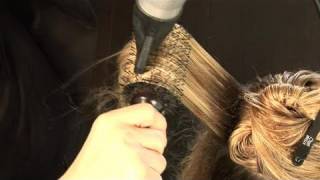 How To Use A Round Brush To Curl Your Hair [upl. by Gavrah]