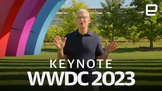 WWDC 2023 keynote in under 23 minutes Vision Pro iOS 17 and everything else Apple announced today [upl. by Heyer793]