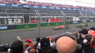 F1 2013 vs 2014 sound comparison  Melbourne [upl. by Ellehsar]