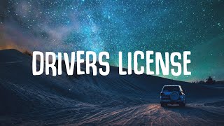 Olivia Rodrigo  Drivers License Lyrics [upl. by Nnaeirelav]