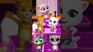 Talking Tom 🆚 Talking Angela 🆚 Talking Tom Exe 🆚 Talking Angela Exe ▶️ Coffin Dance  Tiles Hop [upl. by Liagaba]