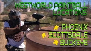 Westworld Paintball Fields  Phoenix  Scottsdale  Buckeye [upl. by Eedrahs]