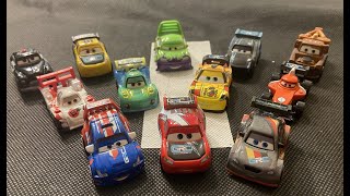 DISNEY PIXAR CARS MINI RACERS UNBOXING GRC WINGO [upl. by Aicelf]