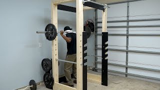 How to make a POWER RACK  Homemade GYM  EP01 [upl. by Pepper]