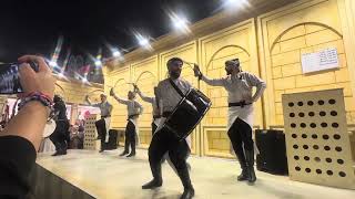 Palestine dance  Global Village Dubai  traditionalDance [upl. by Nimesay960]