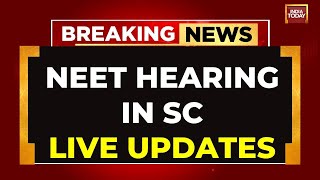 LIVE SC Hearing On NEET [upl. by Tristam]