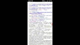 Afficher le code source dune page web sur Androidcomment faire [upl. by Winnick]