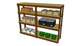 Garage shelving plans [upl. by Ahsoik]