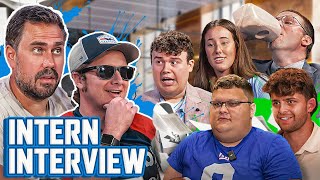 Pardon My Take Interviews 2024 Interns [upl. by Litnahs]