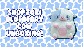 Unboxing Shopzokis NEW Blueberry Cow amp Strawberry Cow Slippers [upl. by Nosila]