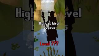 These are RuneScapes STRONGEST bosses [upl. by Ileray334]