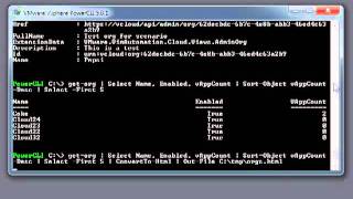 VMware PowerCLI 501 vCloud Director Basic Usage [upl. by Mckee972]