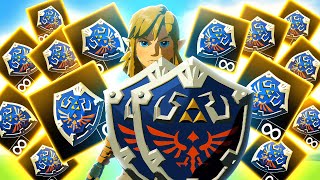 This INFINITE Hylian Shield GLITCH is GAME BREAKING In Tears Of The Kingdom V 111 [upl. by Naitsihc905]