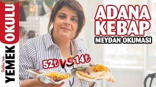 52₺ vs 14₺ Adana Kebap Meydan Okuması Challenge  Refika ile Evde Daha Ucuz ve Hızlı Adana Kebap [upl. by Llerrad]