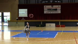 European Championships Italy 2024  AP klub Brušperk  Sólo pom klasik junior [upl. by Freed]