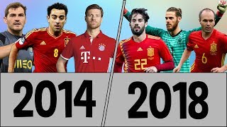 ESPANHA DE 2014 x ESPANHA DE 2018 [upl. by Annehcu]