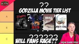 Godzilla Movie Tier List  Where do some of the Best Movies Rank [upl. by Delos]