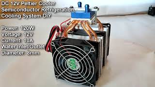 How to Build A WaterCooled Peltier Device or Thermoelectric Cooler [upl. by Riocard227]