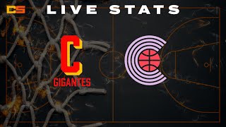 Gigantes de Carolina vs Criollos de Caguas  LIVE STATS  BSN [upl. by Winter311]