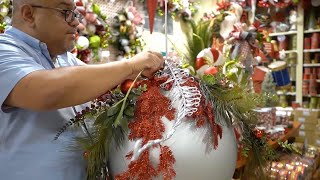 Decorating a Kissing Ball w Michael [upl. by Cuthburt]