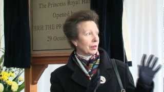 HRH Princess Royal visits Harper Adams [upl. by Ilegna]