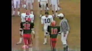 Midwest Wyo vs Cokeville Wyo high school football 1984 1A championship [upl. by Nally]