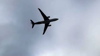 Air Transat A330 taking off from Peason Airport [upl. by Assirk732]