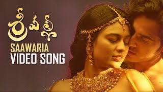 Srivalli Movie Saawaria Video Song  Rajath  Neha Hinge  TFPC [upl. by Jaynell]