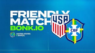 Friendly Match Bonkio  EUA x Brazil [upl. by Llennahc]