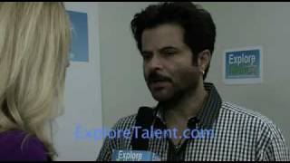 Slumdog Millionaires Anil Kapoor Talks with Explore Talent [upl. by Litt187]