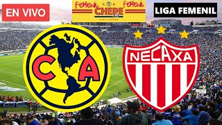 AMÉRICA FEMENIL VS NECAXA FEMENIL EN VIVO Jornada 5 liga femenil mx apertura 2024 [upl. by Llabmik]