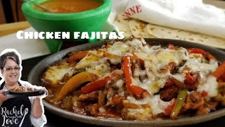 CHICKEN FAJITAS  Easy cheesy quick mexican meal  homemade seasoning ❤ [upl. by Anitac]