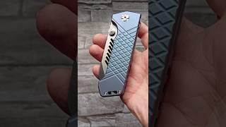 PMP Knives quot Alpha Beast quot V2 💪 youtubeshorts anodized edc toolsforgents shorts [upl. by Llenart]