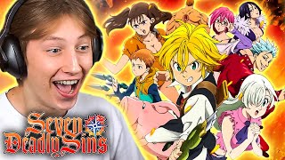 Seven Deadly Sins All Openings 19 REACTION  Anime OP Reaction [upl. by Newlin]