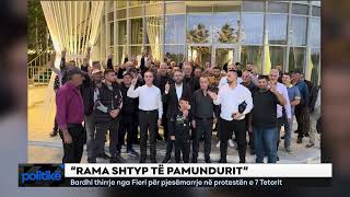 “RAMA SHTYP TË PAMUNDURIT“ Bardhi thirrje nga Fieri për pjesëmarrje në protestën e 7 Tetorit [upl. by Comethuauc716]